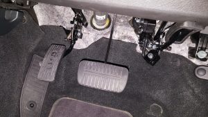 Foot pedal modification